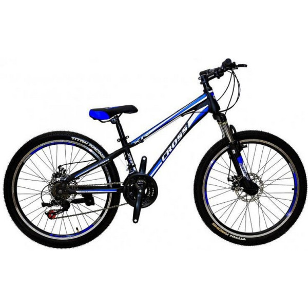 

Cross Racer 24" 11" blue black-silver (24CJS18-8-6) 2020