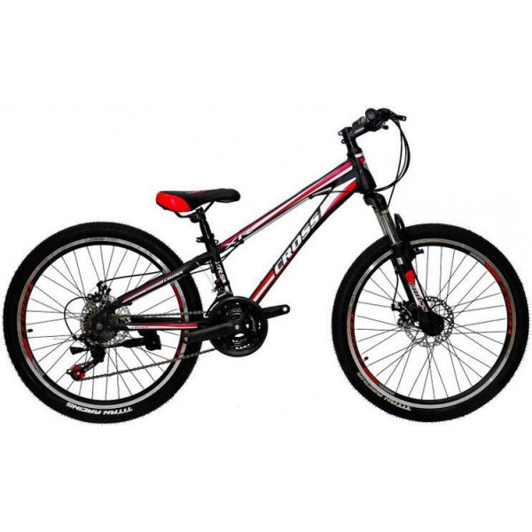 

Cross Racer 24" 11" black-red-white (24CJS18-8-7) 2020