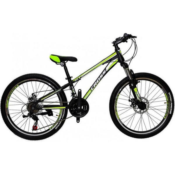 

Cross Racer 24" 11" lightgreen-black-silver (24CJS18-8-9) 2020