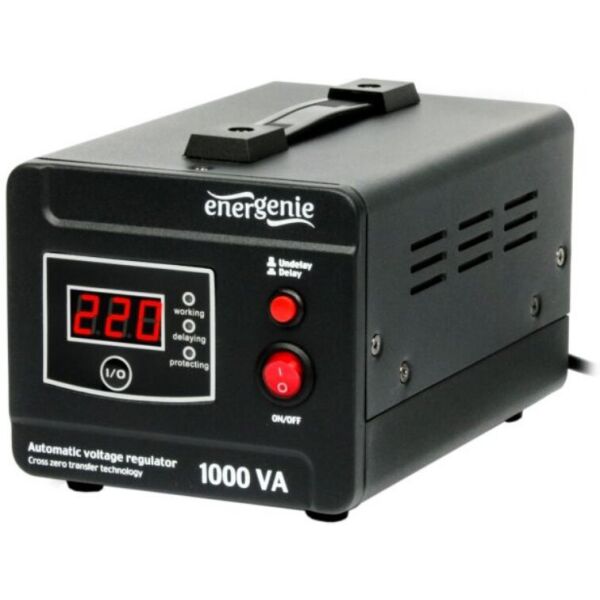

Стабилизатор EnerGenie EG-AVR-D1000-01, 600Вт (EG-AVR-D1000-01)