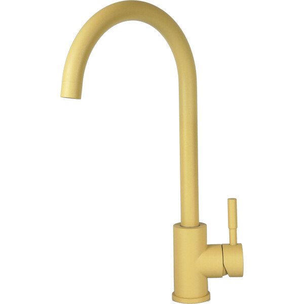 

Смеситель для кухни AQUAMARIN WAVE 390 CREMA