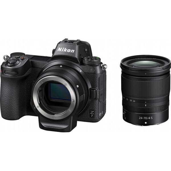 

Фотоаппарат Nikon Z 7 + 24-70mm f4 + FTZ Adapter +64Gb XQD Kit (VOA010K008)
