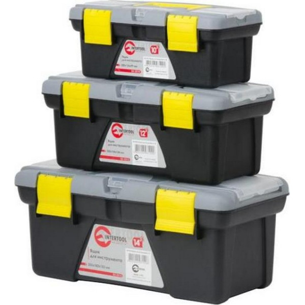 

Ящик для инструментов 3 шт INTERTOOL BX-0303