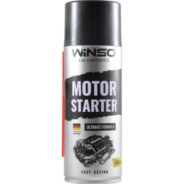 

Быстрый запуск двигателя WINSO MOTOR STARTER 450 мл (820170)