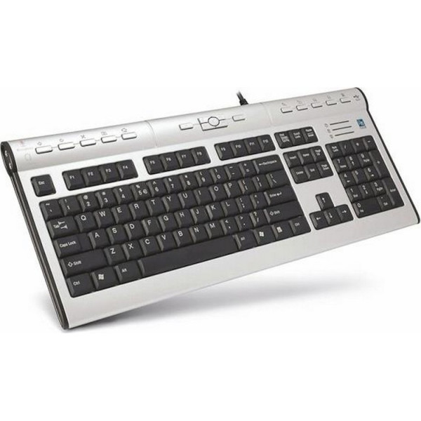 

Клавиатура A4-Tech KL-7MUU Silver/Grey USB
