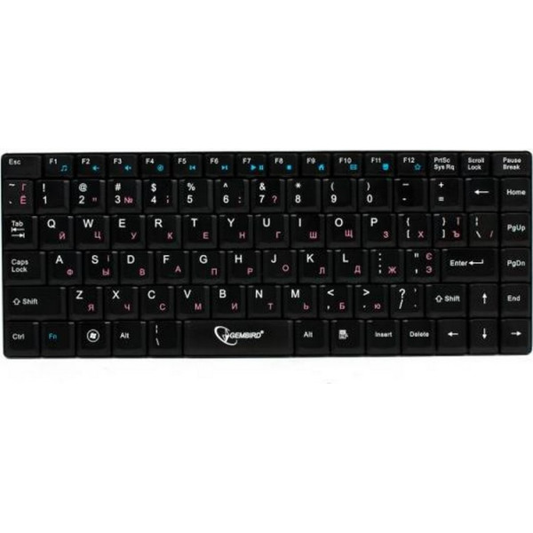

Клавиатура Gembird Wireless KB-P2-UA Black