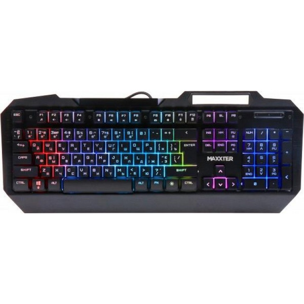 

Клавиатура Maxxter KBG-201-UL Black USB