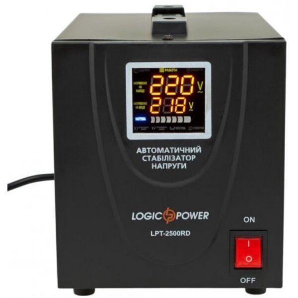 

Стабилизатор LogicPower LPT-2500RD Black (4438)