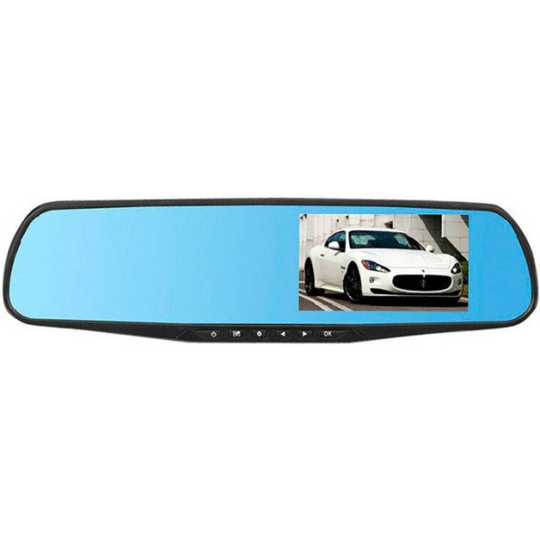 

Видеорегистратор-зеркало Noisy DVR 138 Full HD с камерой заднего вида Черный