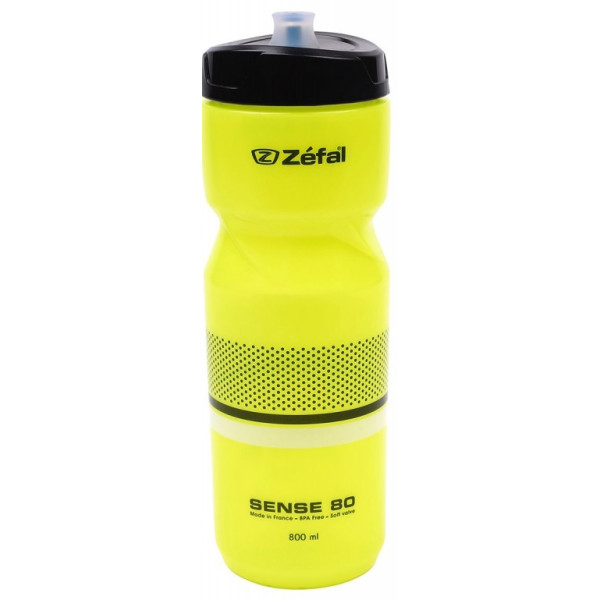 

Zefal Sense M80 (157I) 800мл пласт.,резьб. крышка Soft-Cap System,неоново-желтый