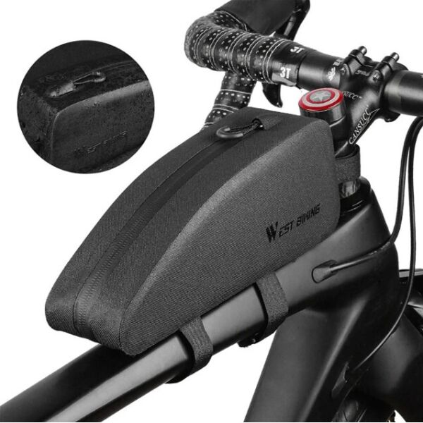 

Сумка велосипедная на раму West Biking 0707212 Black