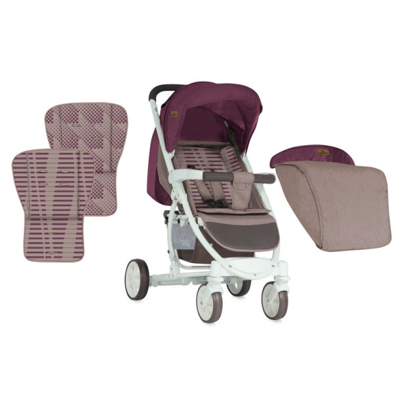 

прогулочная Bertoni S-300 ЧЕХОЛ (beige&red)