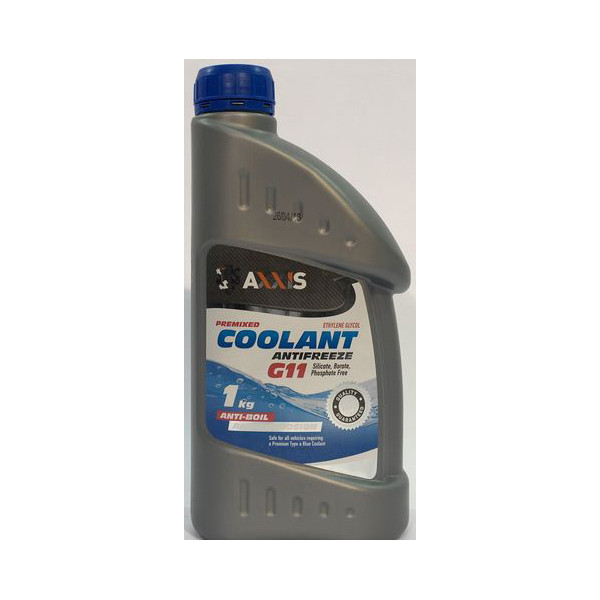 

Антифриз AXXIS G11 Сoolant синий 1кг