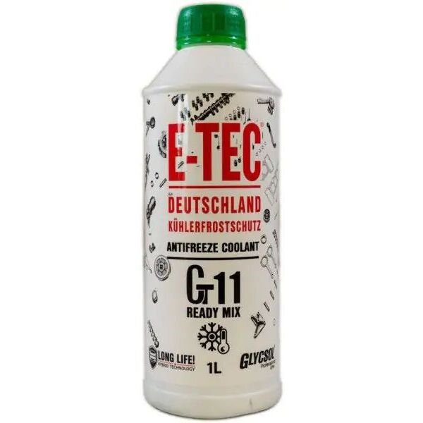 

Антифриз концентрат Gt11 Glycsol E-TEC 1,5 кг. зеленый