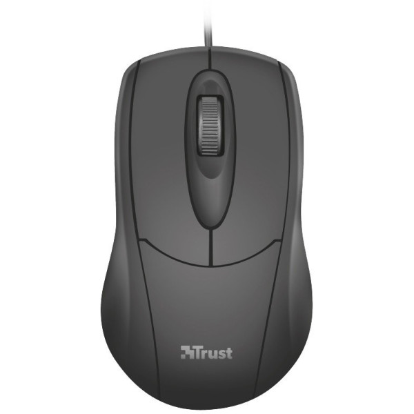 

Trust Ziva Optical mouse Black USB (21947)