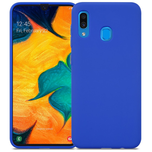 

Чехол DEF Rubberized TPU Blue для Samsung A205