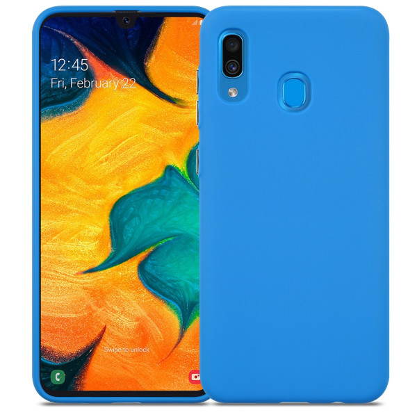 

Чехол DEF Rubberized TPU Blue для Samsung A305