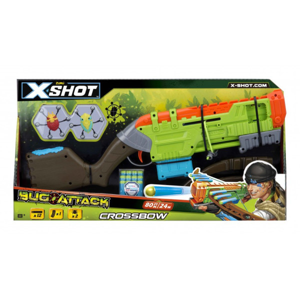 

Скорострельный бластер Zuru X-shot Огонь по жукам (4817)