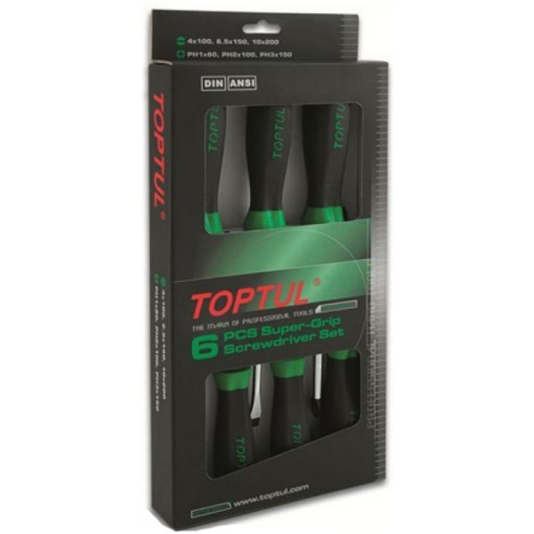 

Набор отверток Toptul 6 пр. (GAAE0611)