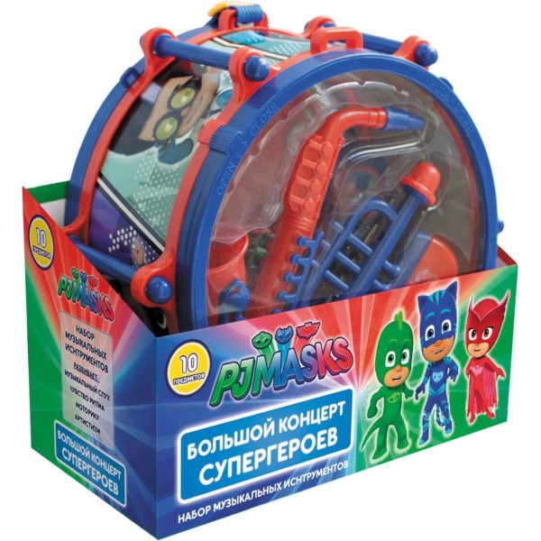 

Набор музыкальных инструментов PJ Masks Большой концерт супергероев (119890) (4820171711095)