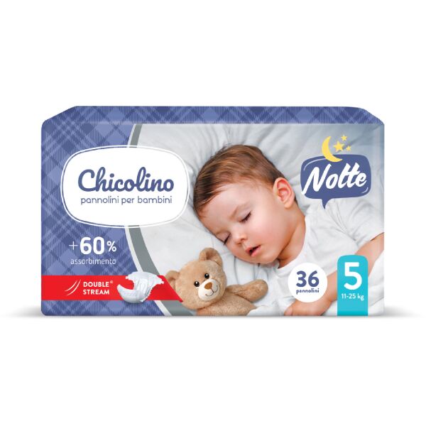 

Подгузники Chicolino подгузники детские 5 (11-25 кг) 36 шт NIGHT (4823098410577)