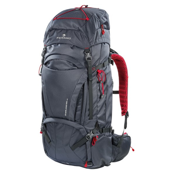 

Рюкзак туристический Ferrino Overland 65+10 Dark Grey (926459)