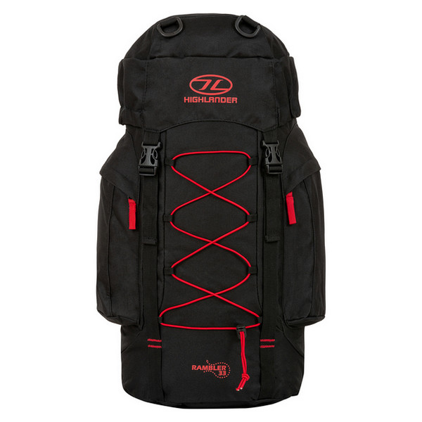 

туристический Highlander Rambler 33 Black/Red (926381)