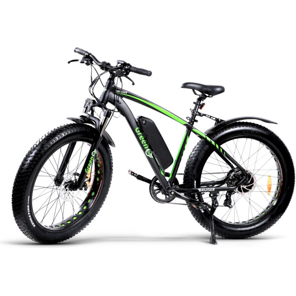 

Электровелосипед GreenGo Bruiser Black Green