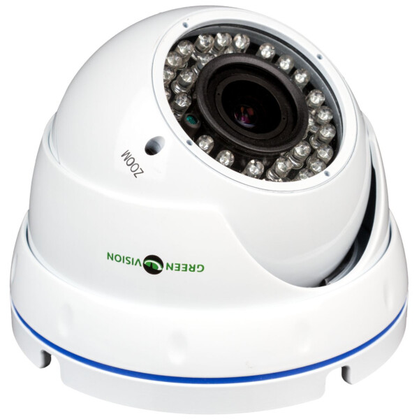 

Гибридная антивандальная видеокамера Green Vision GV-052-GHD-G-DOA20V-30 1080Р