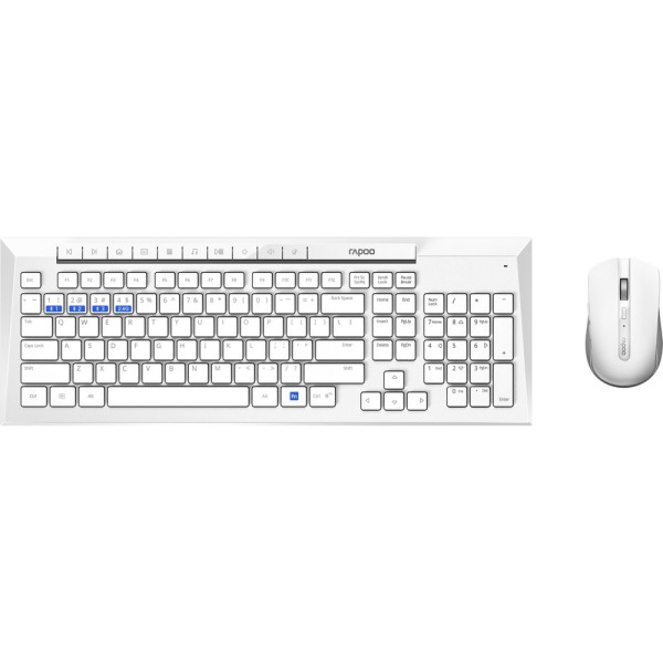 

Клавиатура Rapoo 8200m Wireless White (63075)