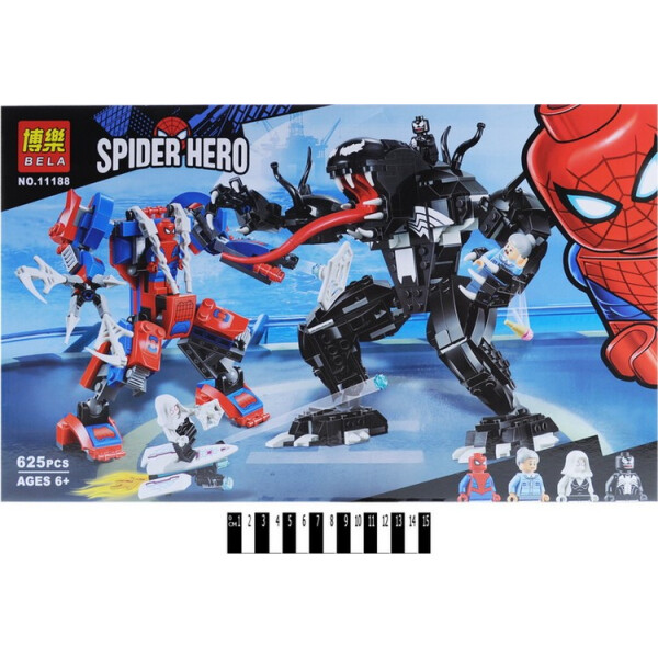 

Конструктор Bela Heroes Spiderman vs Venom 625 дет. (11188)