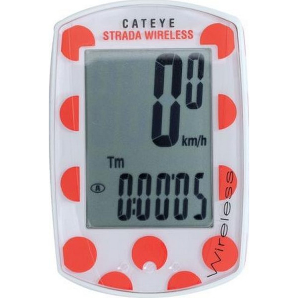 

Велокомпьютер CATEYE Strada Wireless red (13110026)