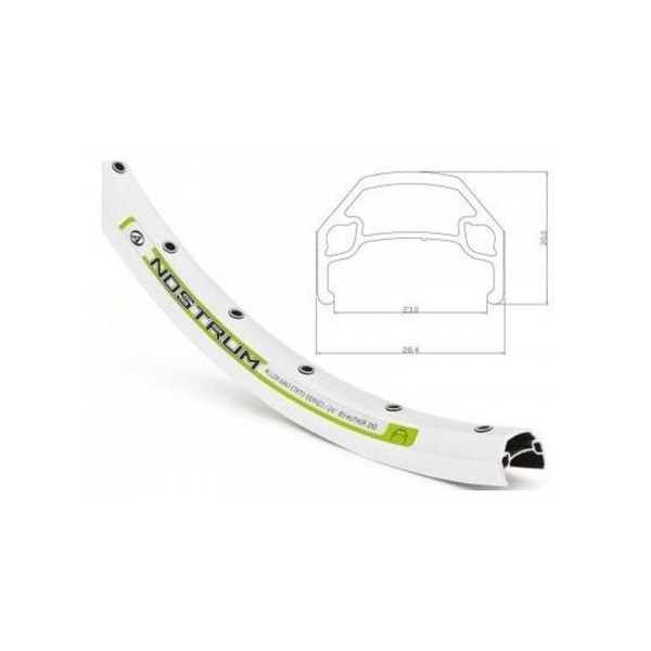 

ACO Nostrum 559x23/32 white (36091502)