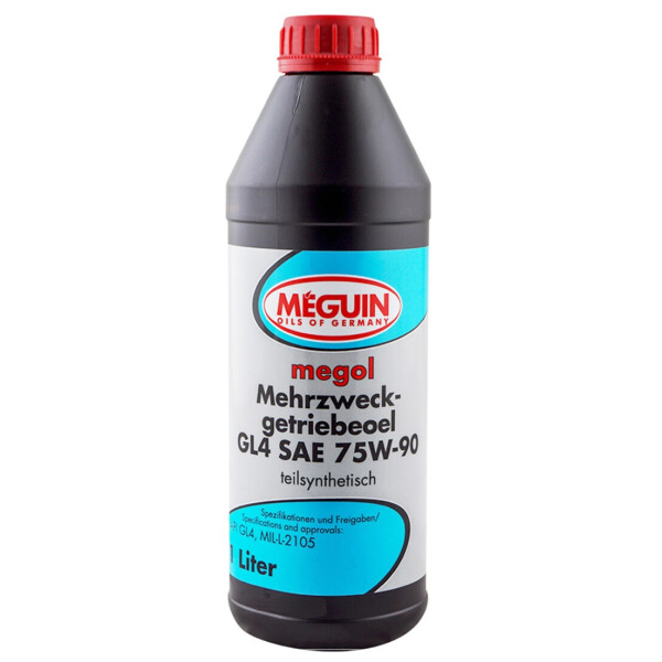 

Трансмиссионное масло Meguin MEHRZWECKGETRIEBEOEL GL4 SAE 75W-90 1л