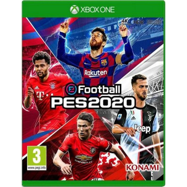

Диск с игрой для Xbox One Pro Evolution Soccer 2020 (eFootball) (русская версия)