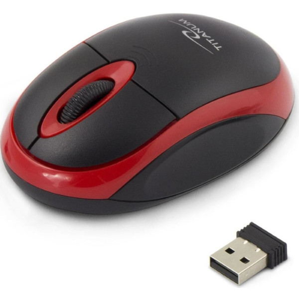 

Esperanza Titanum Mouse TM116R Black/Red