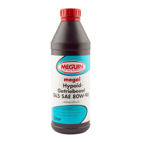 

Трансмиссионное масло Meguin HYPOIDGETRIEBEOEL GL5 SAE 80W-90 1л