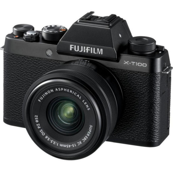 

Fujifilm X-T100 Kit 15-45mm f/3.5-5.6 Black
