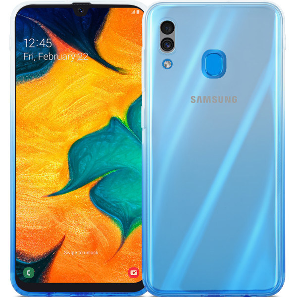 

Чехол DEF Gradient TPU Blue для Samsung A305