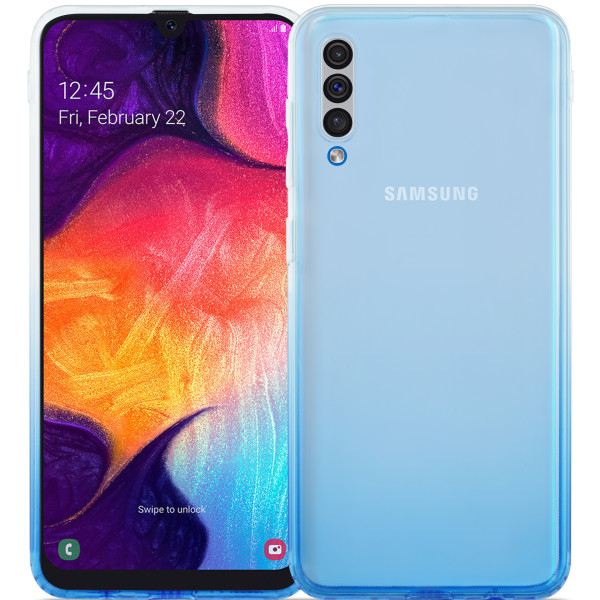 

Чехол DEF Gradient TPU Blue для Samsung A505