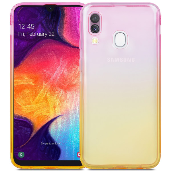 

Чехол DEF Gradient TPU Orange для Samsung A405