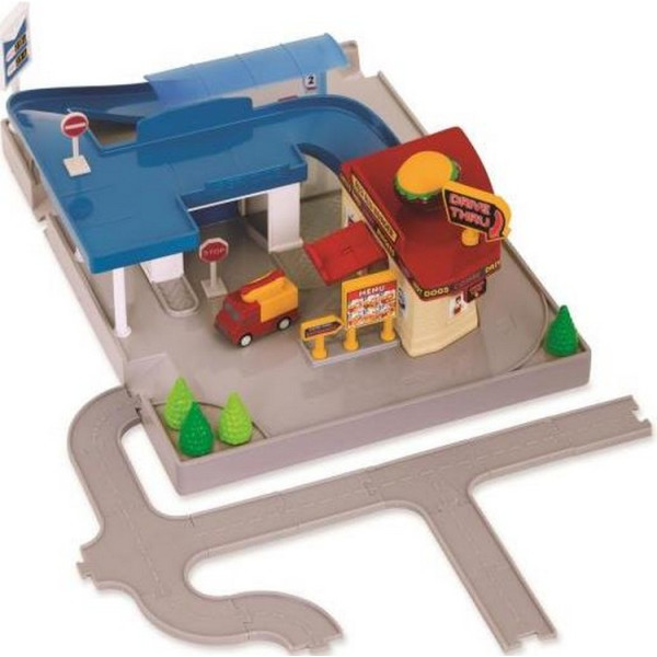 

Игровой набор DRIVEN POCKET SERIES DINE & DRIVE PIT STOP (WH1075Z)