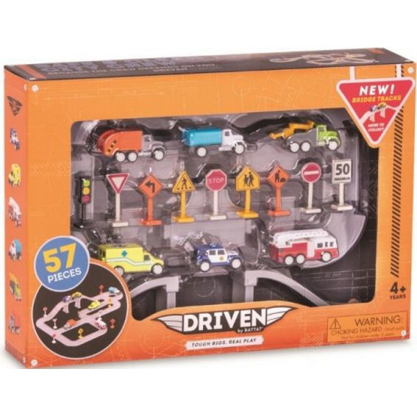 

Игровой набор DRIVEN POCKET SERIES Городская спецтехника (WH1078Z)