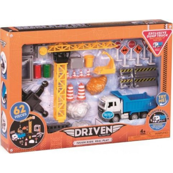 

Игровой набор DRIVEN Строительный кран 62 эл. (WH1022Z)