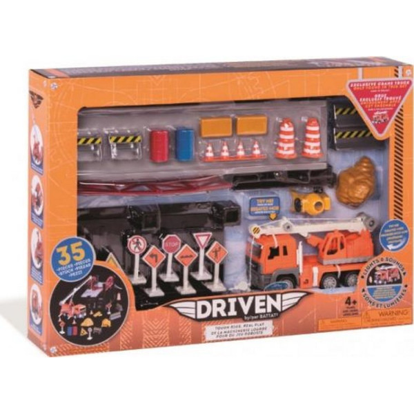

Игровой набор DRIVEN Строительство моста 35 эл. (WH1023Z)