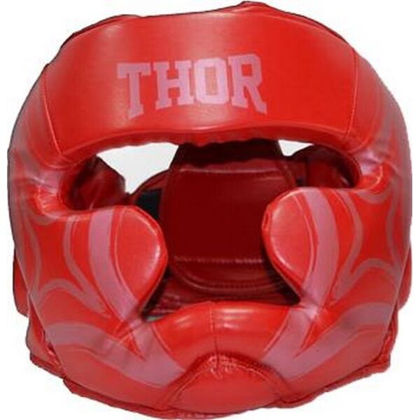 

Боксерский шлем THOR COBRA (727 (Leather) RED XL)