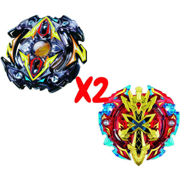 

Набор волчков BEYBLADE (Бейблейд) Zillion Zeus B-59 (Зиллион Зейтрон) VS Xeno Xcalibur B-48 (Ксено Экскалибур) с пускателями