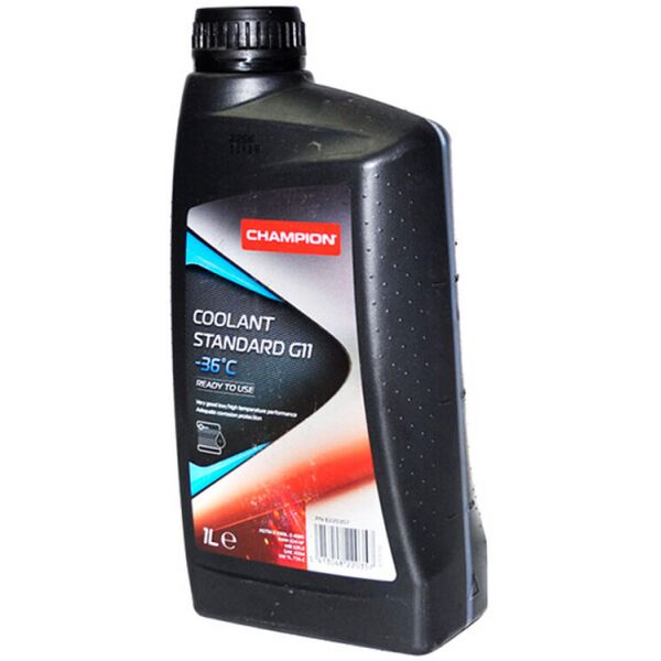 

Антифриз CHAMPION COOLANT STANDARD G11 -36°C 1L