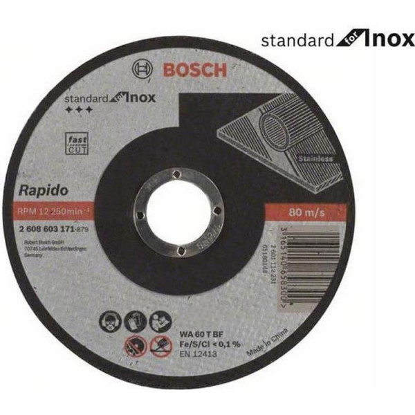 

Bosch Standard for Inox, 125 х 1,0 мм