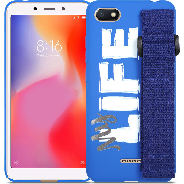 

Чехол DEF Wristband PC My Life Blue для Xiaomi Redmi 6A